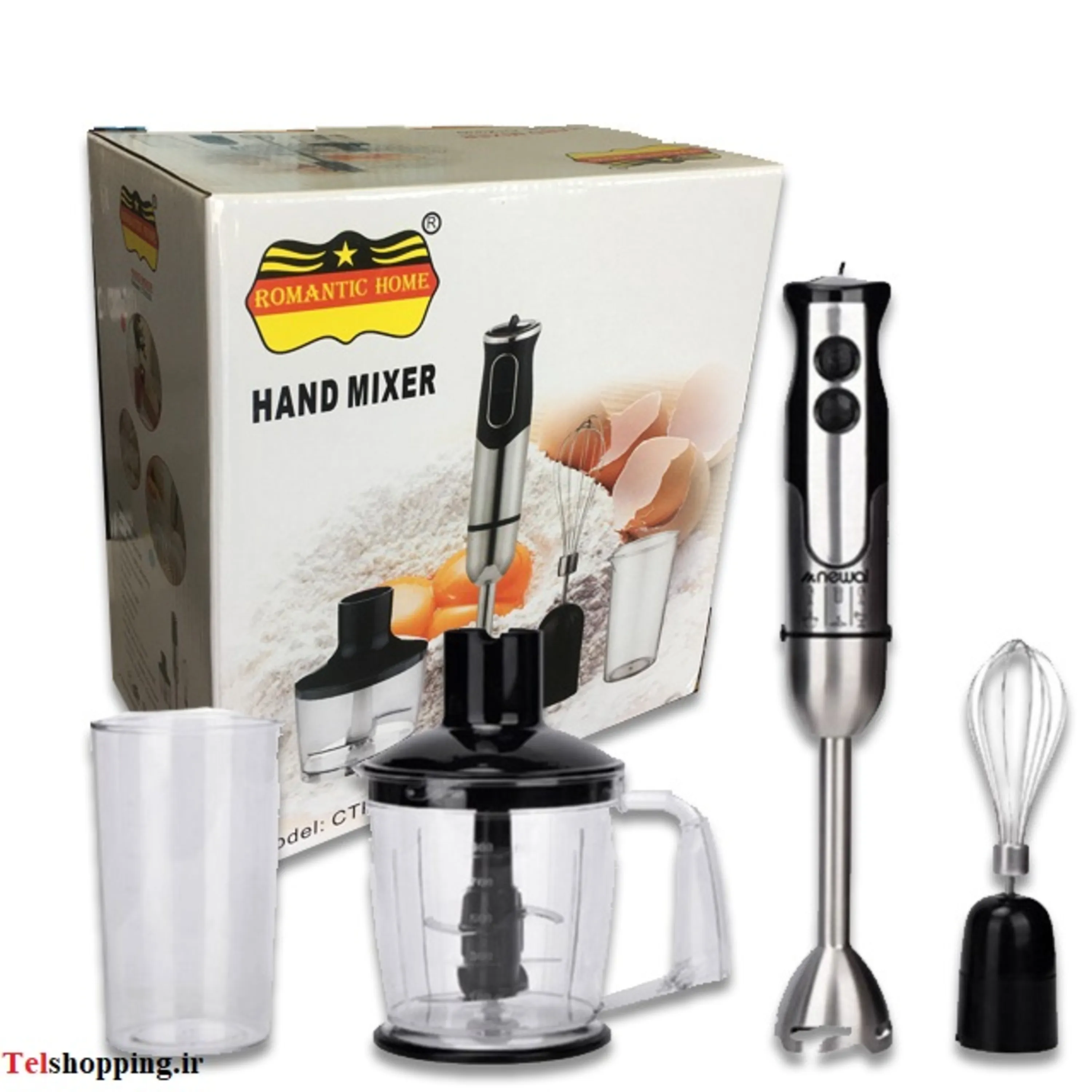 گوشت کوب برقی سه کاره رومانتیک هوم مدل CTK-330